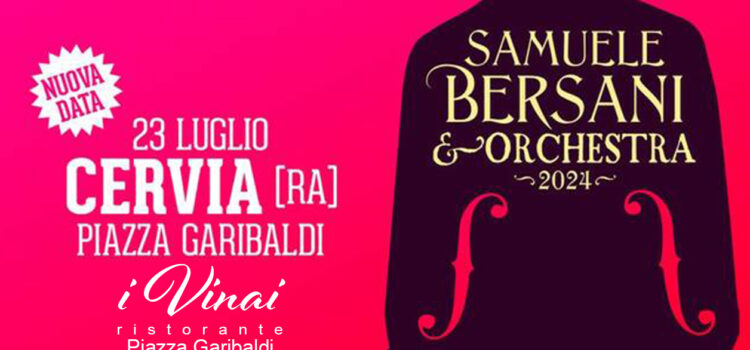 Samuele Bersani a Cervia